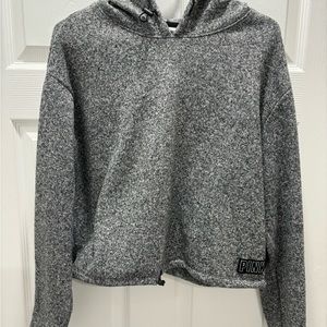 PINK cropped sweatshirt
